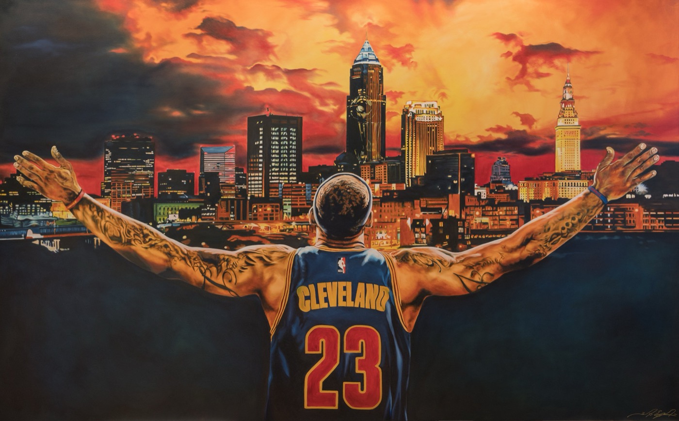 LeBron print
